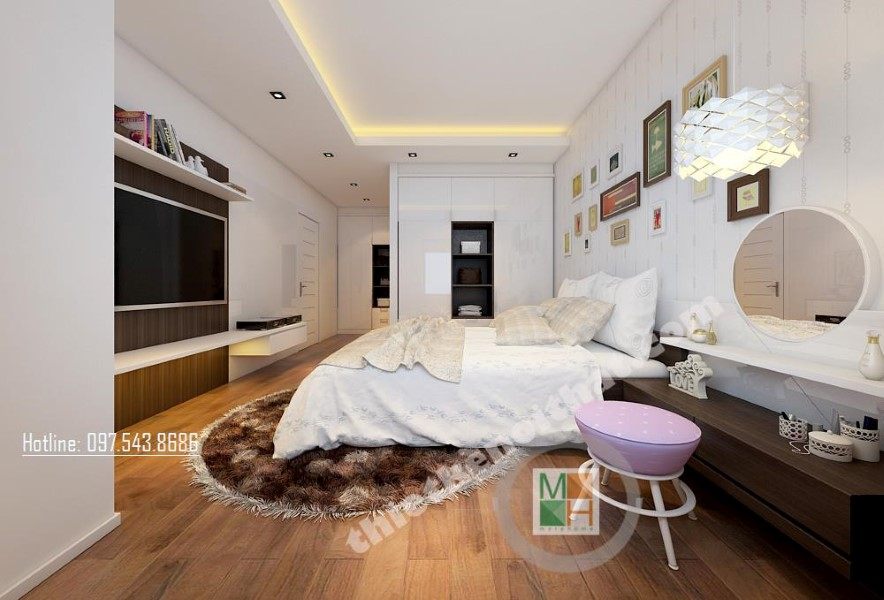 Thiết kế chung cư hiện đại Golden Palace